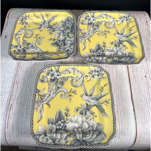 222 Fifth Dining 222 Fifth Adelaide Yellow Fine Porcelain Poshmark